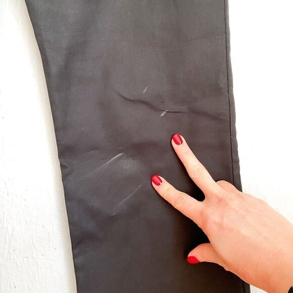 Alexis Black Cascade Ruffle Leg Dress Pants Trousers Women’s XS Evening Designer - Picture 6 of 12